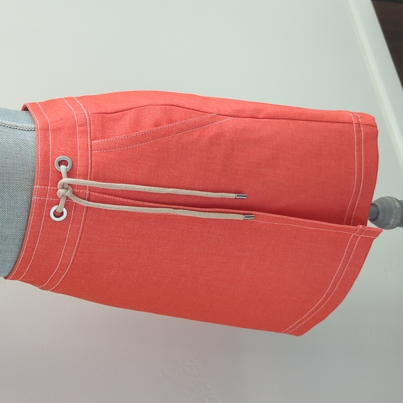 Ann Taylor Petite NWT Chambray Coral Skirt Womens Size 4P - Picture 3 of 5